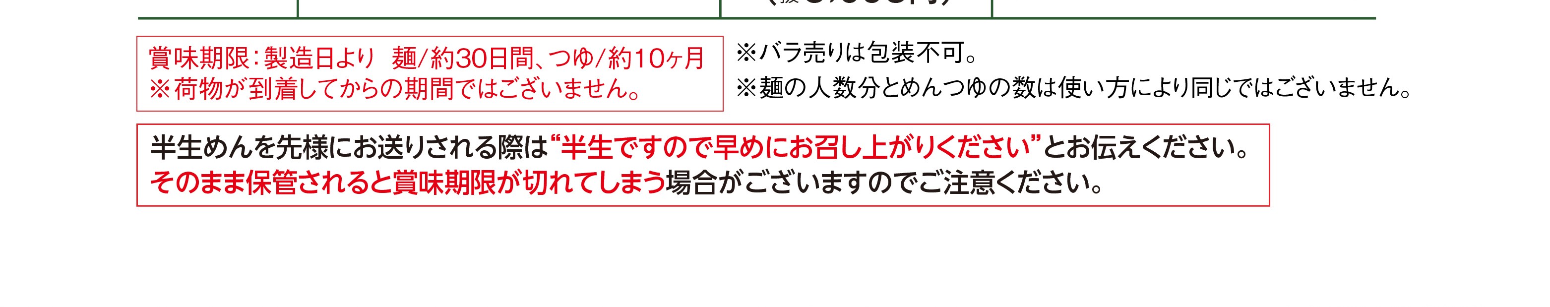半田手延めん「半生細雪」