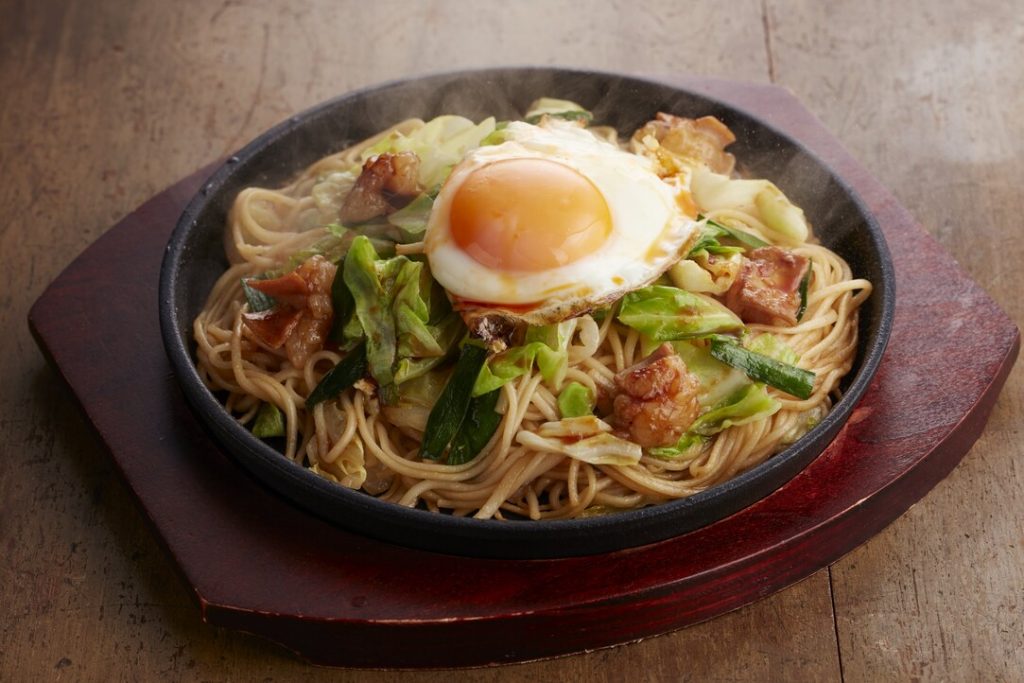 もつ焼きそば