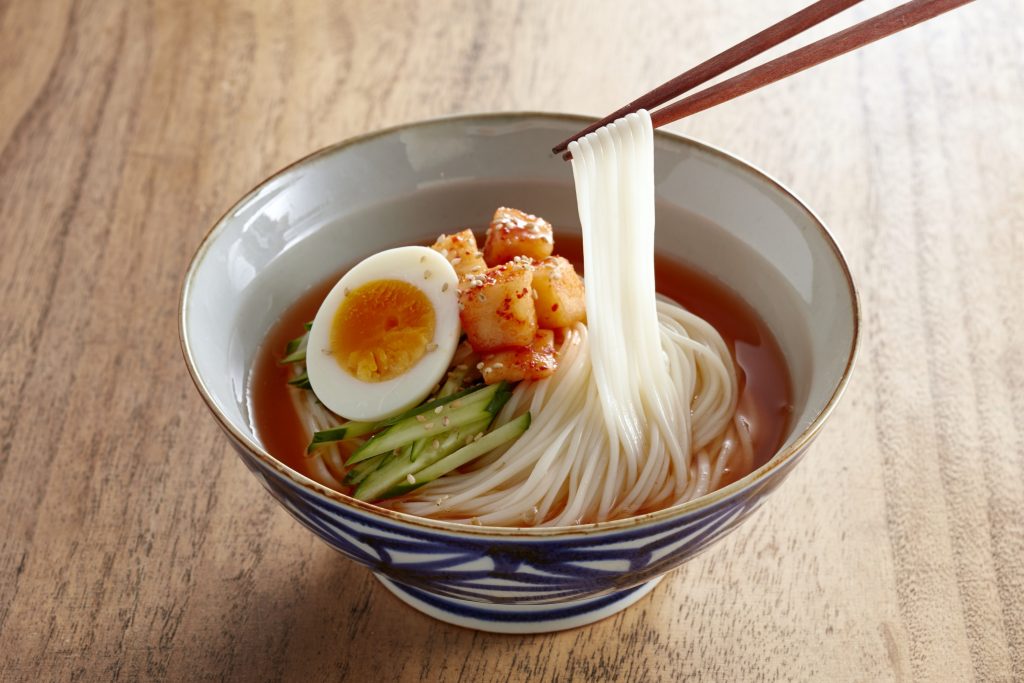 盛岡冷麺風オカベの麺