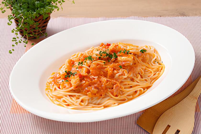 小海老のトマトクリームソース