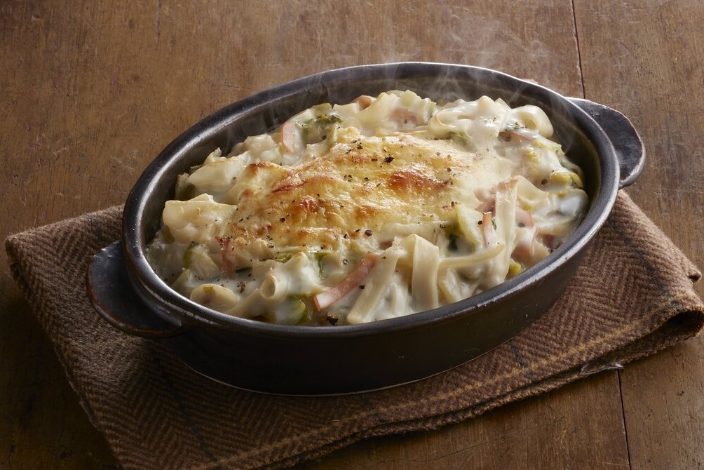 白菜のふしめんグラタン