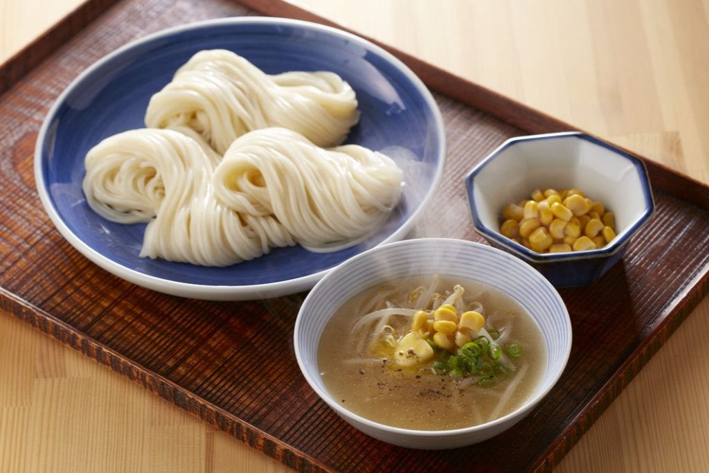 塩バタコーンつけつゆ