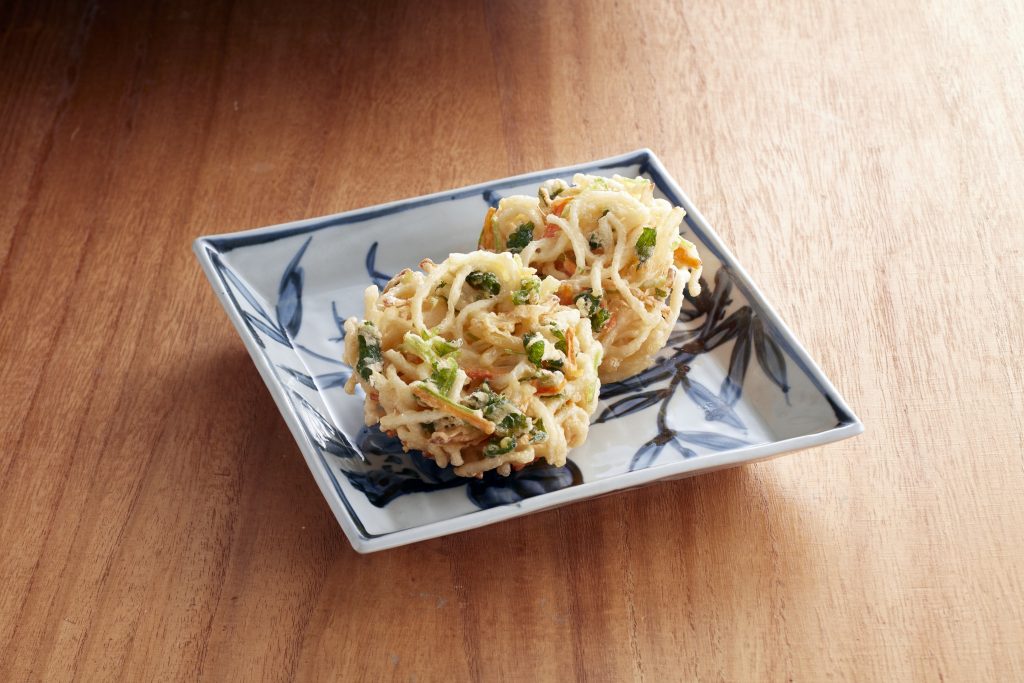 そうめんかき揚げ