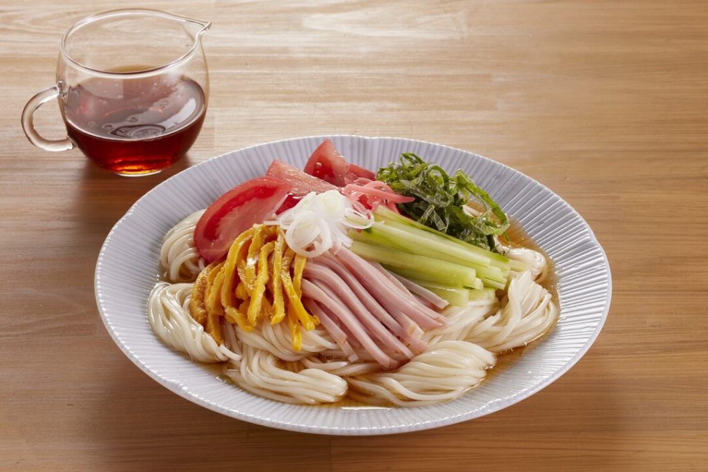 冷やし中華風そうめん