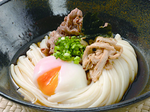 肉たまぶっかけ麺