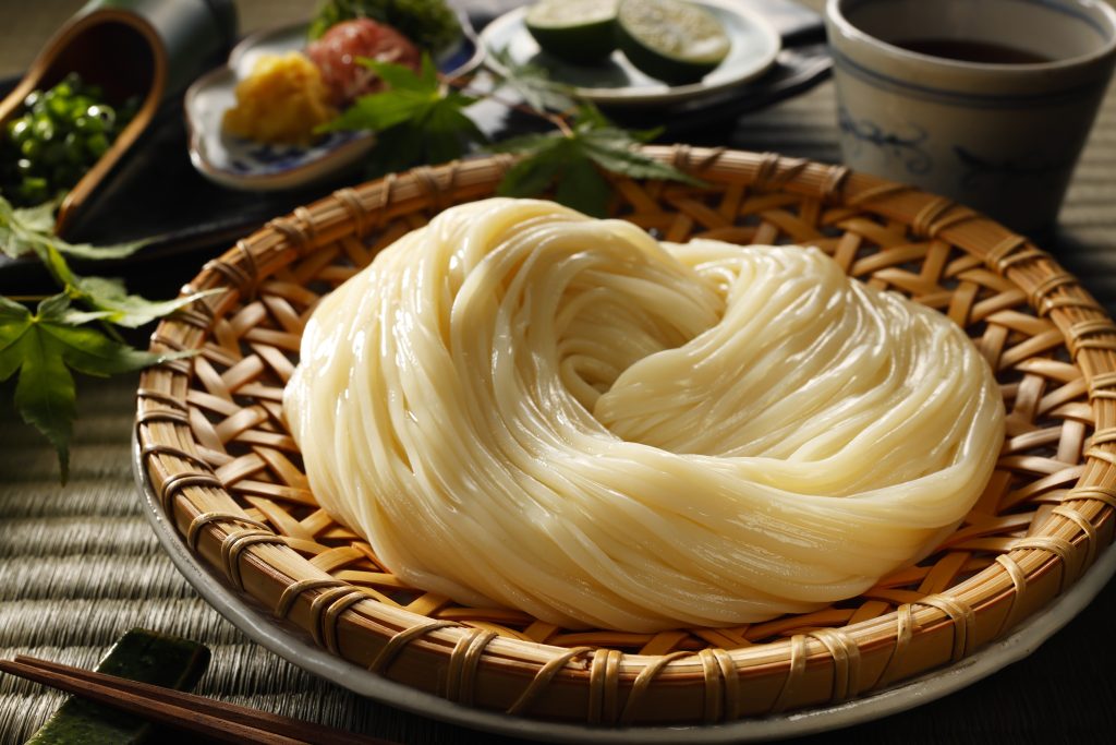 縁起の良い食べ物とされるそうめん