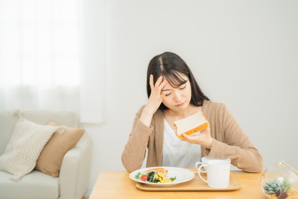 つわりの影響で食の好みが変わる