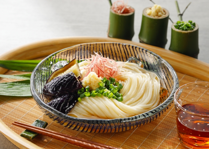揚げだし茄子麺