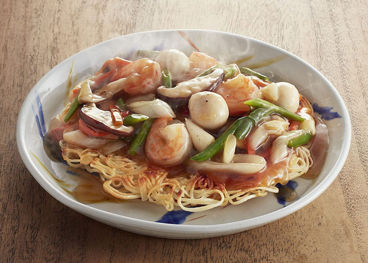 夏野菜の洋風冷麺